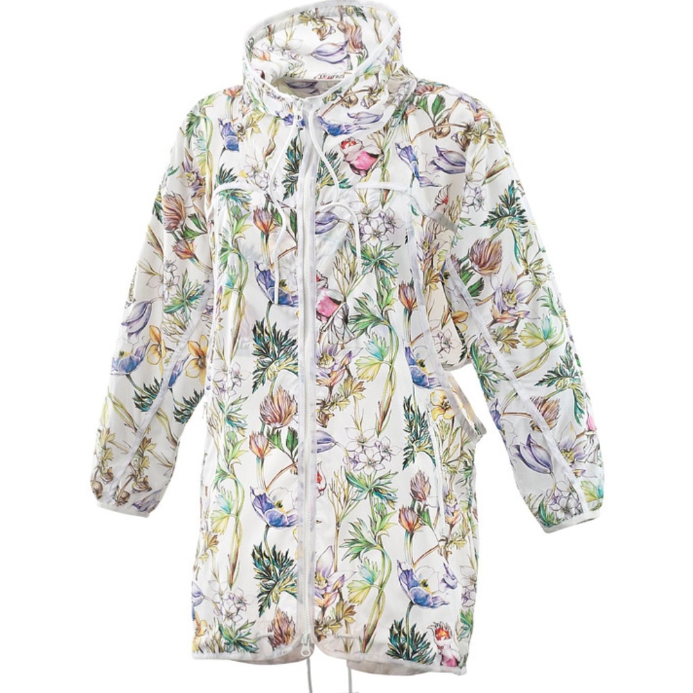 Adidas Stella Mccartney Run floral-print shell